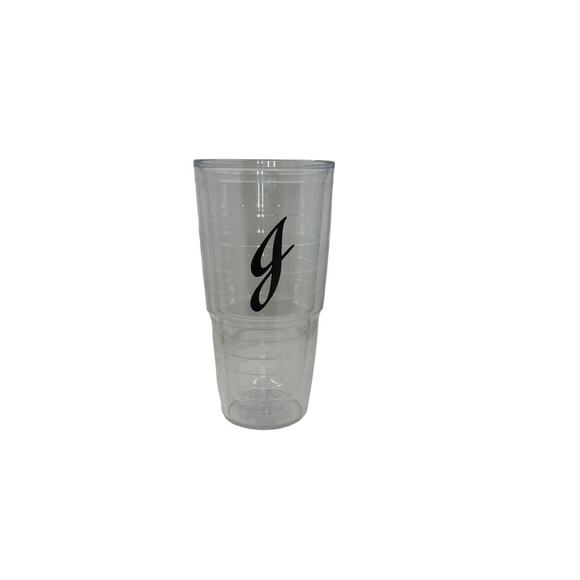 Tervis 24oz Initial J - Picture 1 of 3